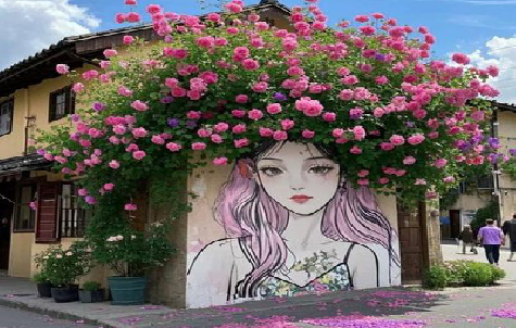 屏山怎么设计网红打卡墙绘